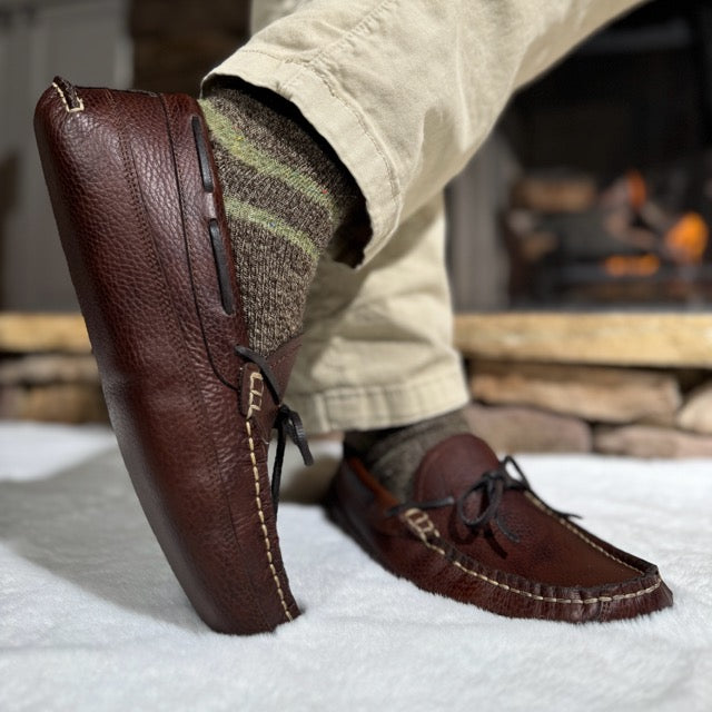 Blair's Moccasin – Handmade Leather for Men | Old Bernard